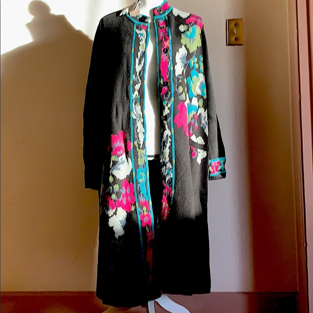 JJill long duster sweater